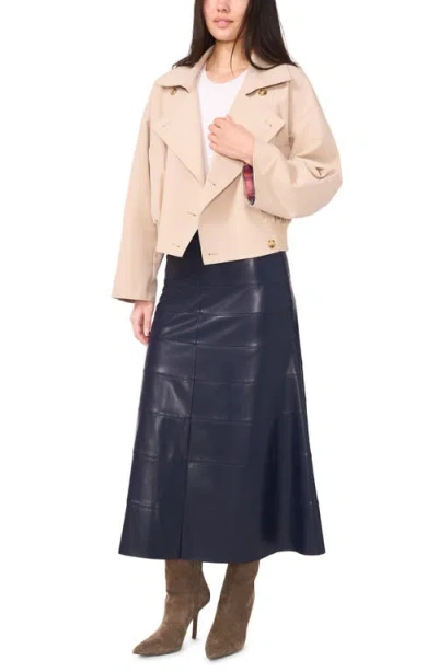 1.state Crop Trench Coat