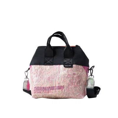 Up-fuse Black Practical Plastic Lunch Bag - Sunshine