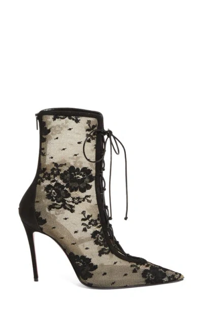 Christian Louboutin Lace Bootie