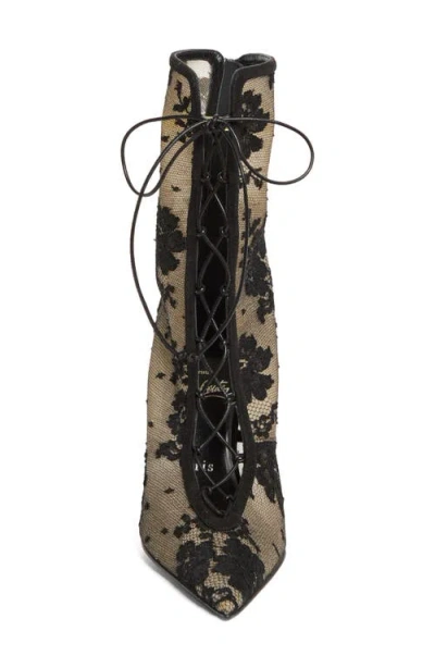 Christian Louboutin Lace Bootie