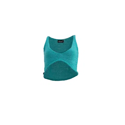Süel Knitwear Women's Banani Vest Top Water Blue