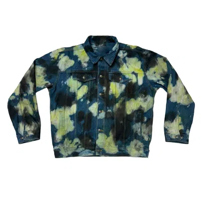 Zasta Studio Men's Denim Jacket Tie Dye Xtra Large G