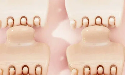 Kitsch Mini Puffy 8-piece Assorted Claw Clips Set