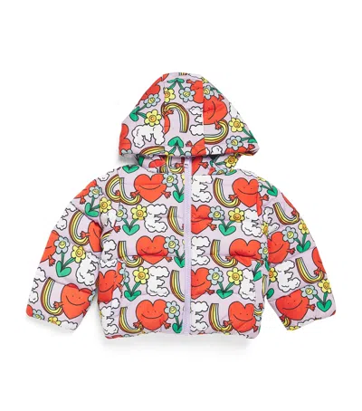 Stella Mccartney Earth Friends Puffer Jacket In Red
