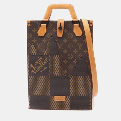 Pre-owned Louis Vuitton X Nigo Mini Damier Giant Monogram Canvas Tote