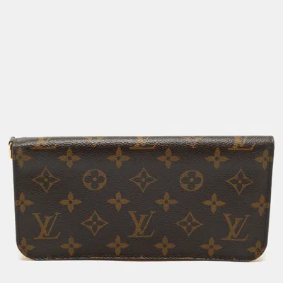 Pre-owned Louis Vuitton Brown Monogram Canvas Limited Edition Insolite Wallet