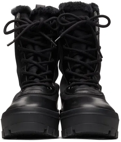Mackage Logo Straps And Ankle Boots In Multi