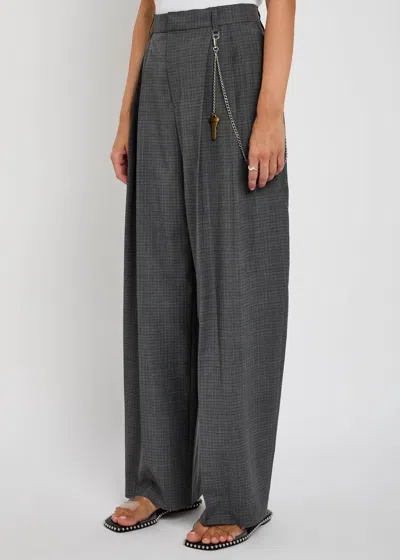 Alexander Wang Pleated Key-chain Trousers