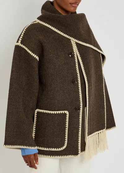 Totême Embroidered Scarf Jacket