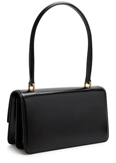 Valentino Vain Bag With Handle In Leather In Black