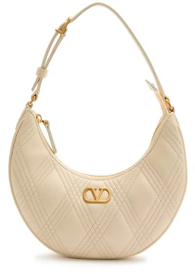 Valentino Garavani Hobo Quiltie 67 Mini Leather Top Handle Bag