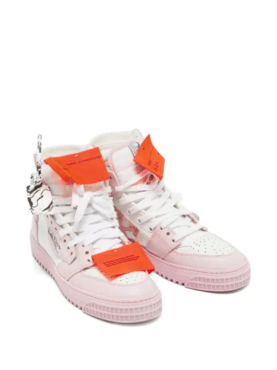 Pre-owned Off-white Hi-top Sneakers In White