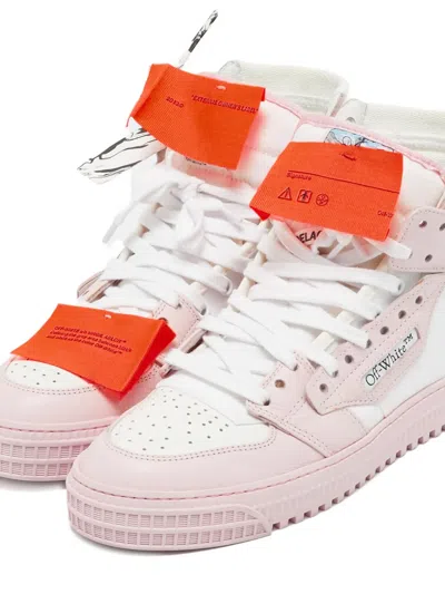 Pre-owned Off-white Hi-top Sneakers In White