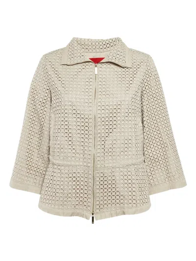 Pre-owned Carolina Herrera Textured Jacket