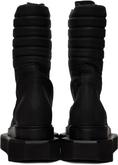 Rick Owens Square Zipper Boots