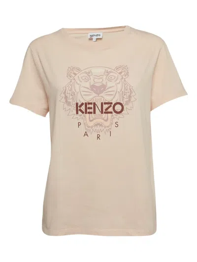 Pre-owned Kenzo Logo-print T-shirt In Pink