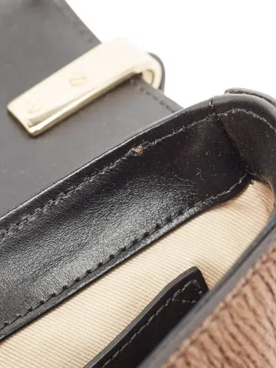 Pre-owned Chloé Canvas Tote Bag In Brown
