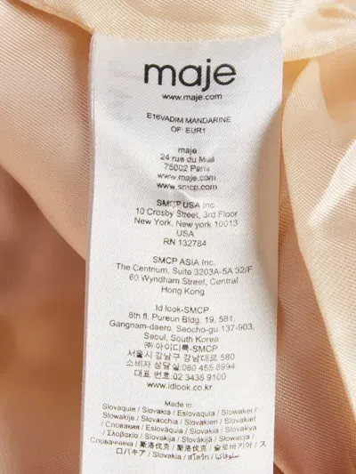 Pre-owned Maje Cropped Jacket