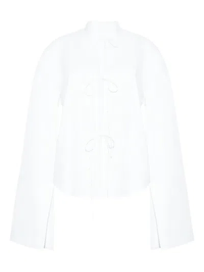 Adam Lippes Mick Shirt In White
