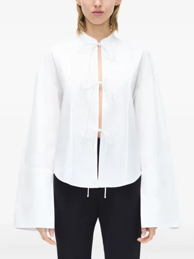 Adam Lippes Mick Shirt In White