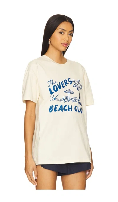 Lovers & Friends Cover Up Tee In Blue