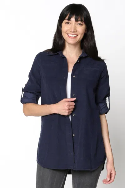 Wearables Reporter Soft Voile Button-down Blouse
