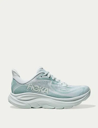 Hoka Clifton 10 Mint Sneakers Women In Blue