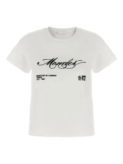Moncler Embroidered Short Sleeve Crew Neck T-shirt