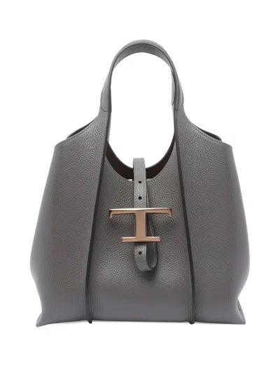 Tod's T Timeless Mini Leather Shopping Bags