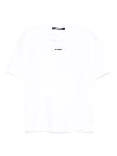 Jacquemus The Gros Grain T-shirt In White