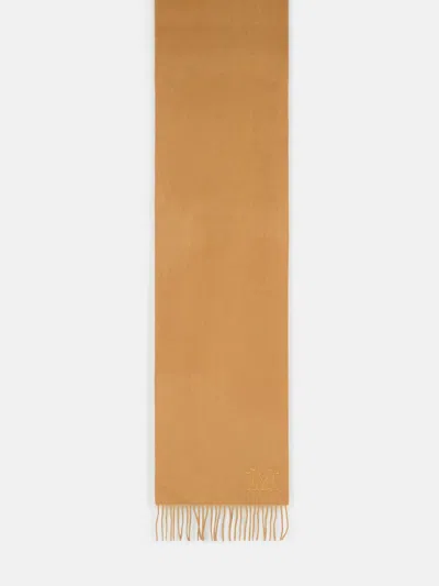Max Mara 'wsdalia' Beige Cashmere Scarf