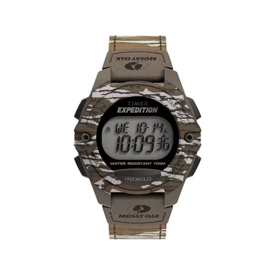 Timex X Expedition Digital Cat 40mm Camo Fabric Mens Watch