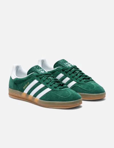 Adidas Originals Gazelle Indoor Sneakers In Green