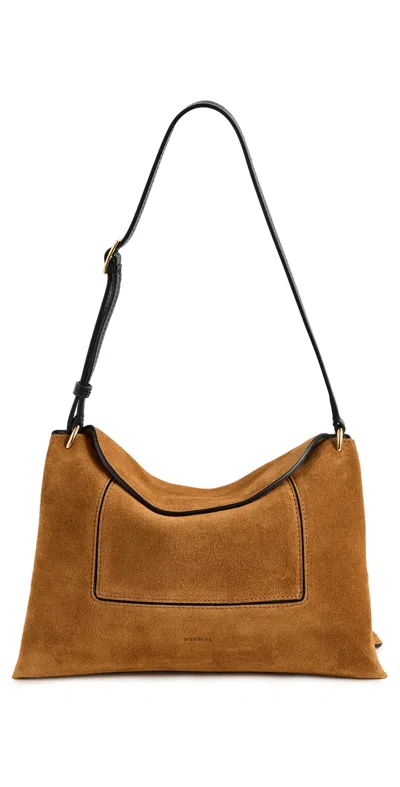 Wandler Shoulder Bags With Suede Finish And Adjustable Strap