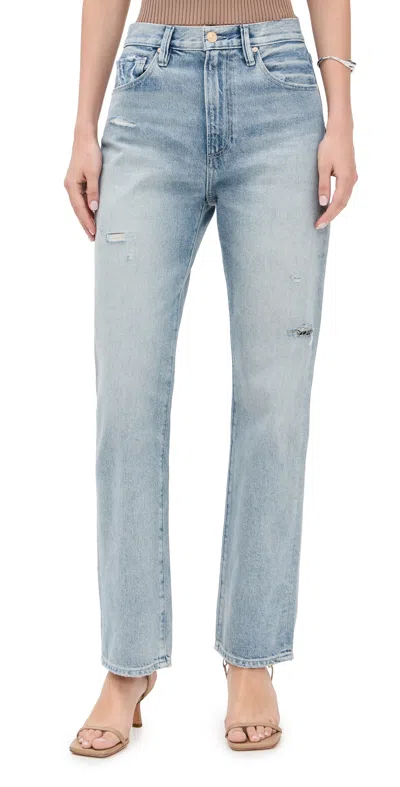 Paige Sawyer Jeans Mic Drop Destructed In Blue