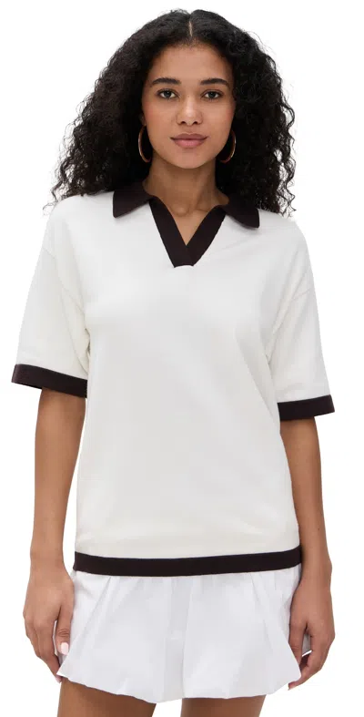 Lioness Dream-like Tee Porcelain In White