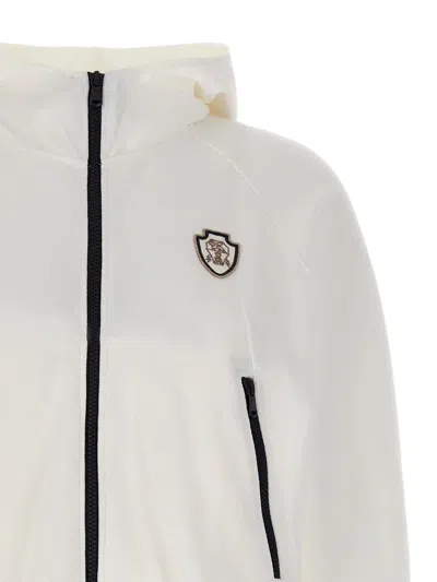 Brunello Cucinelli Hooded Sweatshirt With Ribbed Cuffs And Side Zip Pockets