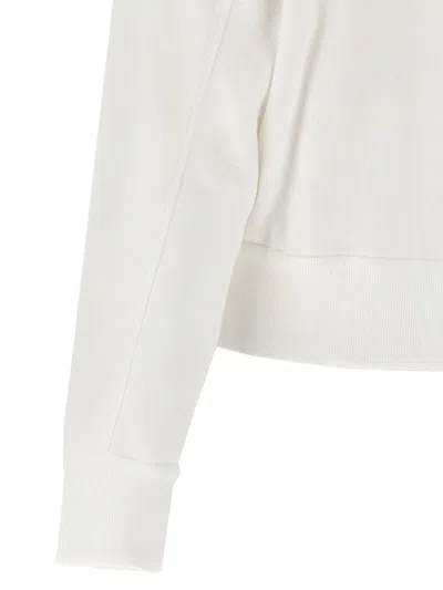 Brunello Cucinelli Hooded Sweatshirt With Ribbed Cuffs And Side Zip Pockets