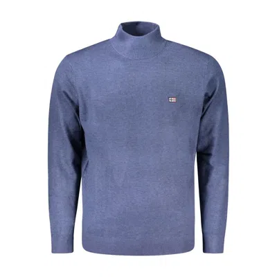 Norway 1963 Blue Polyester Sweater In Blue