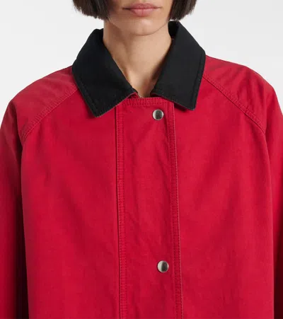 The Row Elodianna Cotton Twill Jacket