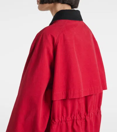 The Row Elodianna Cotton Twill Jacket
