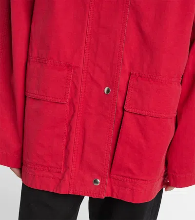 The Row Elodianna Cotton Twill Jacket