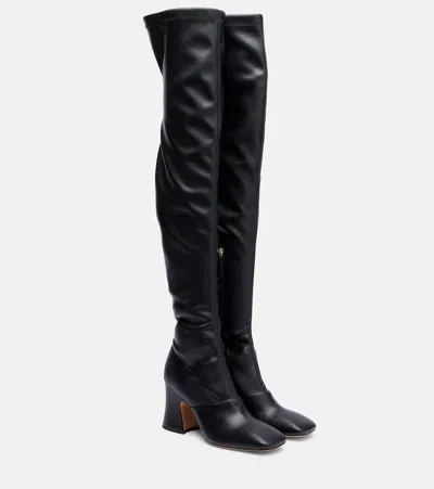 Chloé Janis 80 Faux Leather Over-the-knee Boots