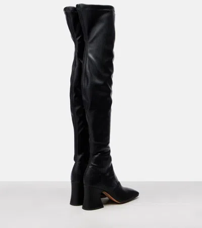 Chloé Janis 80 Faux Leather Over-the-knee Boots