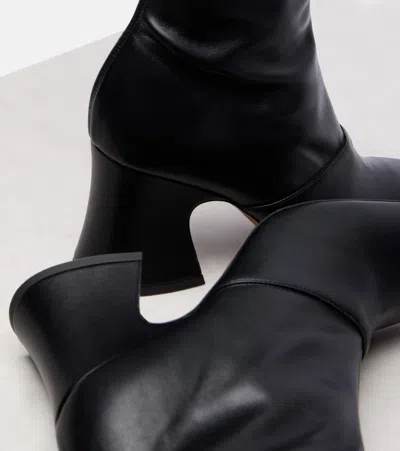 Chloé Janis 80 Faux Leather Over-the-knee Boots