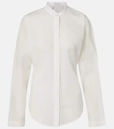 Alaïa Cotton And Linen Blouse