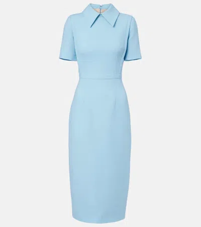 Emilia Wickstead Valletta Wool Cocktail Dress
