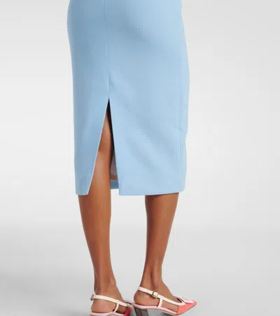 Emilia Wickstead Valletta Wool Cocktail Dress