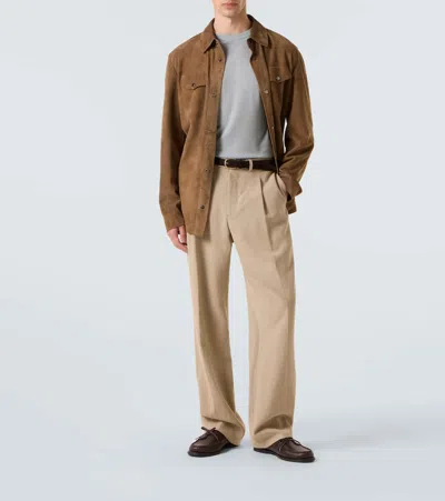 Canali Wool Sweater In Gray