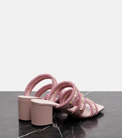 Valentino Rockstud Torchon 60 Leather Mules